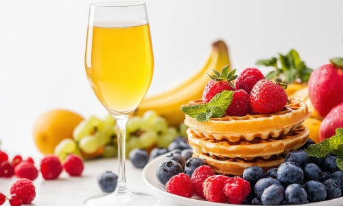 Pajama, Waffles, and Mimosa Bar  Cover Image