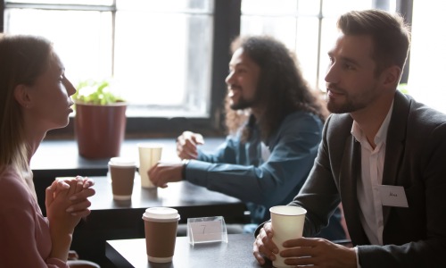 Speed Friending with Drinks Cover Image